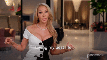 Real Housewives Reaction GIF by PeacockTV