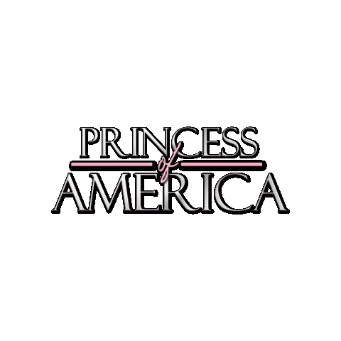Princess of America Sticker