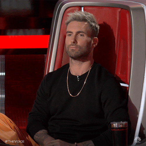 Adam Levine Wow GIF by The Voice