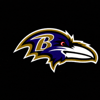 Sport Logo GIF by Baltimore Ravens
