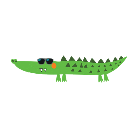 Kid Sunglasses Sticker by Crocodilino