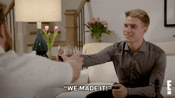 We Did It Cheers GIF by E!