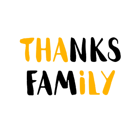 Family Thank You Sticker by VCU Alumni