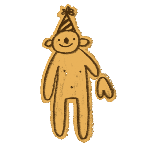 Happy Birthday Party Sticker by Kathryn Brammall