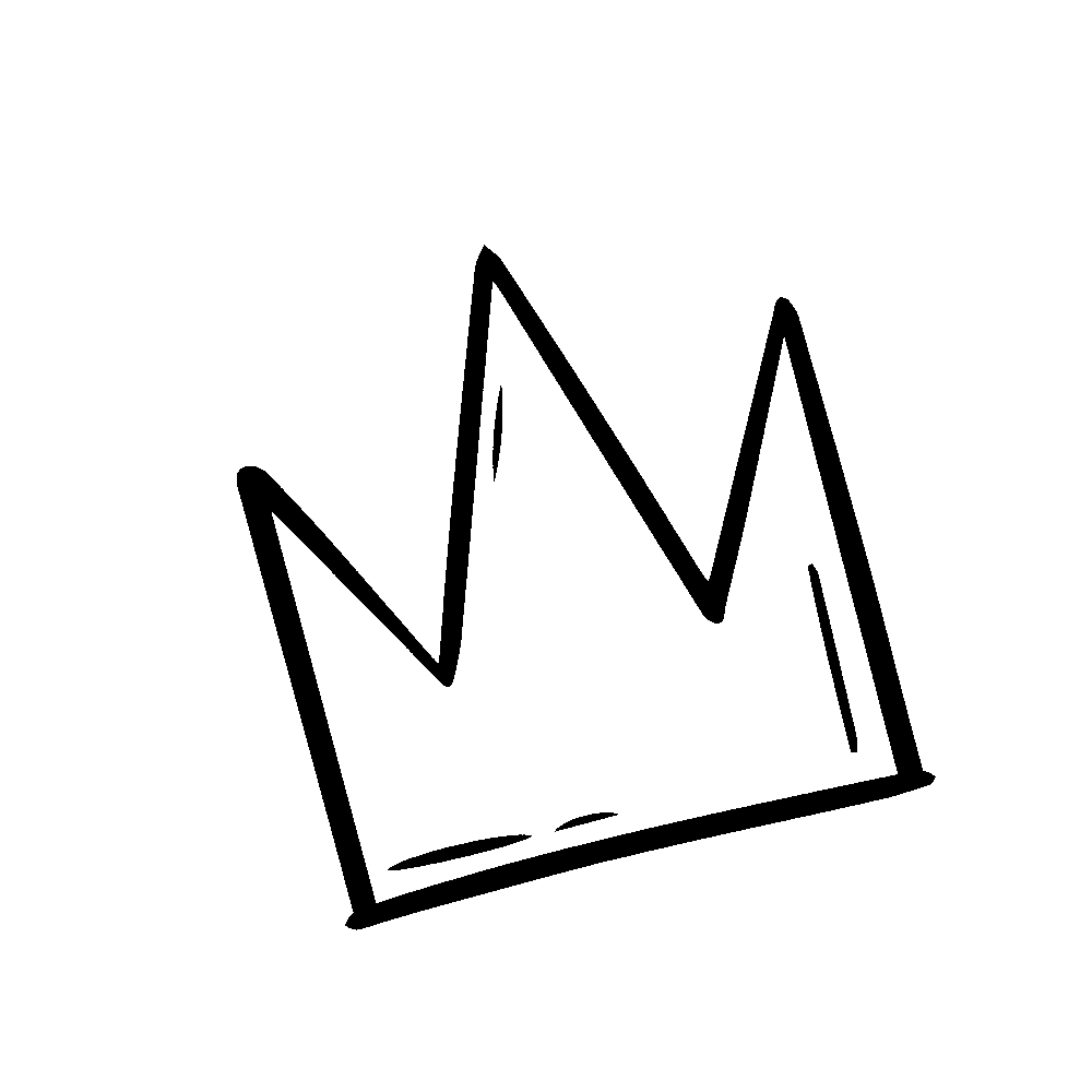 Crown Chakra Queen Sticker by Y7 Studio