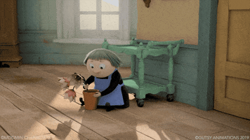 On The Floor Flowers GIF by Moomin Official