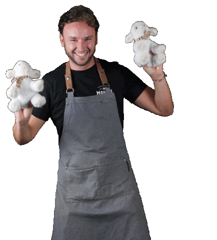 Au Mouton Blanc Sticker