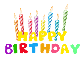 happy birthday Sticker by aspar studio