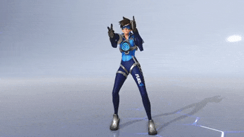 Tracer Overwatch GIF by Dallas Fuel