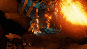 Fire Burn GIF by Sea of Thieves