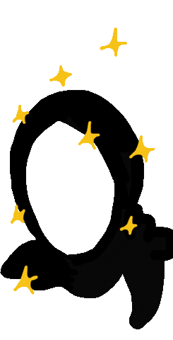 Hair Sparkle Sticker