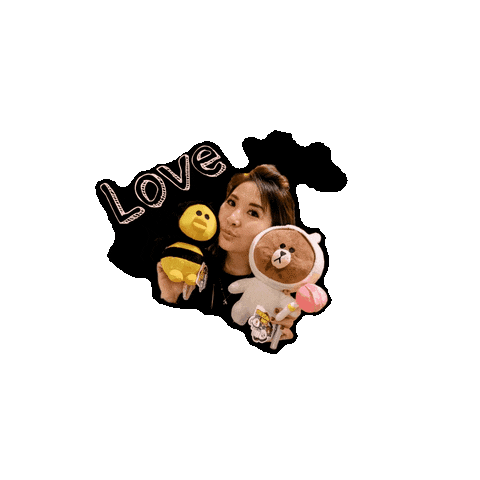 Cute Girl Love Sticker by myfunfoodiary