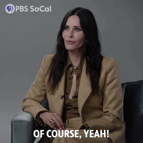 Courteney Cox Of Course GIF by PBS SoCal