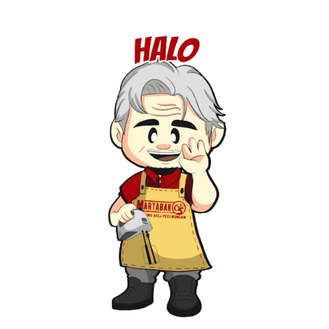 Martabak Pecenongan 65A Sticker by Martabak65a Bandung Asli Pecenongan