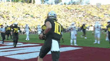 Happy College Football GIF by Pac-12 Network