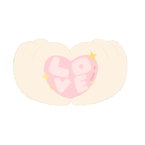 In Love Heart Sticker