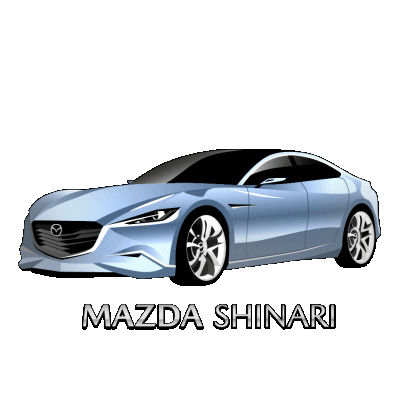 Mazda Russia Sticker