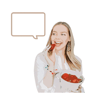 Girl Pink Sticker by The Green Belle