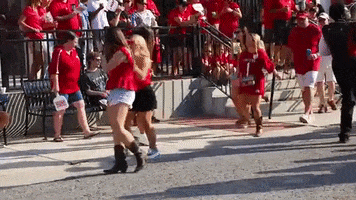 Ready To Party Dance GIF by University of Louisiana at Lafayette