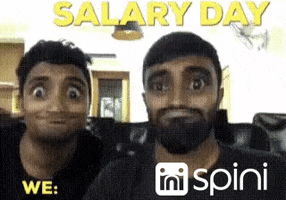 spini reaction spini office reaction salary day GIF