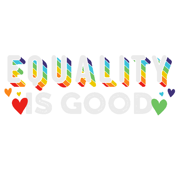 Pride Equality Sticker by Two Good Yogurt