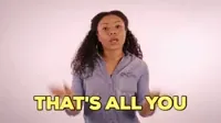 ShalitaGrant reaction woman you shade GIF