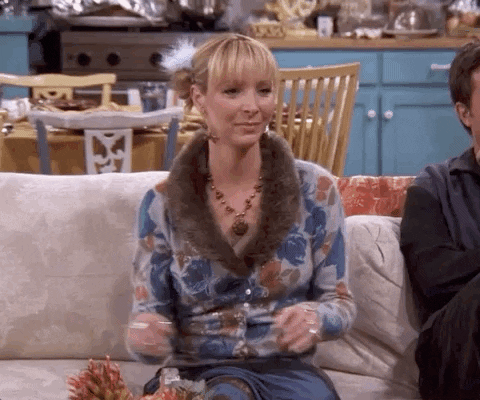 Phoebe Buffay Wow GIF by Friends - Find & Share on GIPHY
