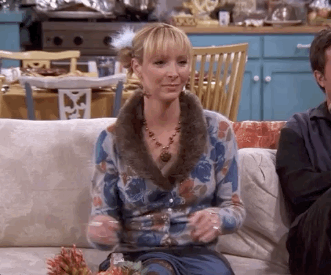 Phoebe Buffay Mind Blown GIF by Friends