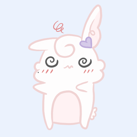 Confused Cute Bunny GIF