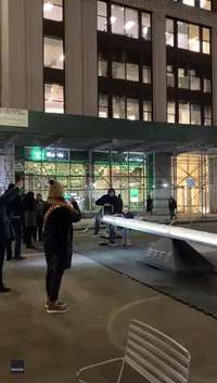 Glowing Seesaws Prove a Hit on Broadway