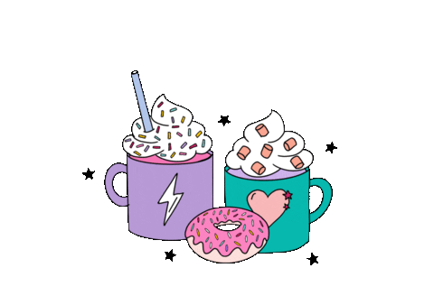 Hot Chocolate Coffee Sticker by Dear Dyan for iOS & Android | GIPHY Hot Chocolate Coffee Sticker by Dear Dyan for iOS & Android | GIPHY