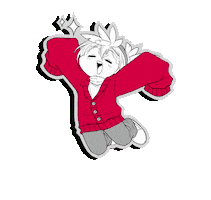 Happy Up And Down Sticker