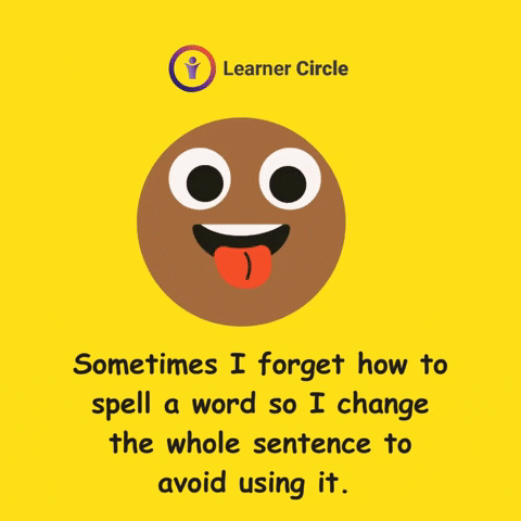 Word Forget GIF by Learner Circle