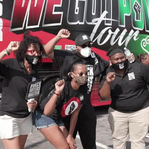 Power Love GIF by Black Voters Matter Fund