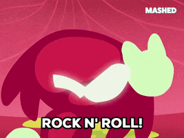 Rock And Roll GIF by Mashed