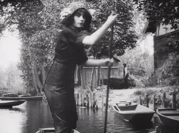 Silent Film Water GIF