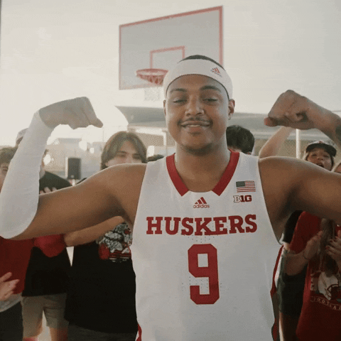 Go Big Red GIF by Huskers