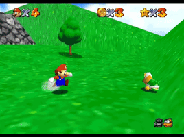 Super Mario Surfing GIF