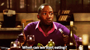 When Can We Start Eating New Girl GIF