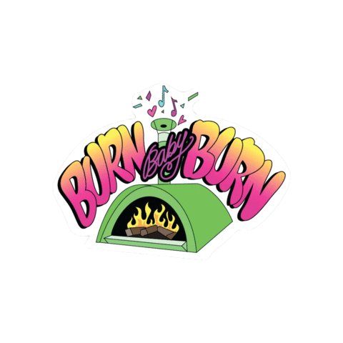 Baby Burn Sticker by MiCO