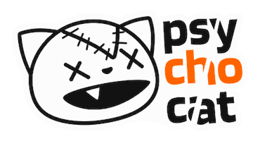 psychocat Sticker