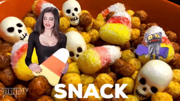 Hungry Candy Corn GIF
