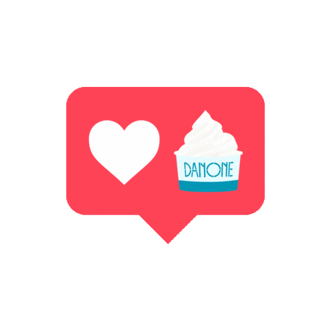 Yogurtería Danone Sticker