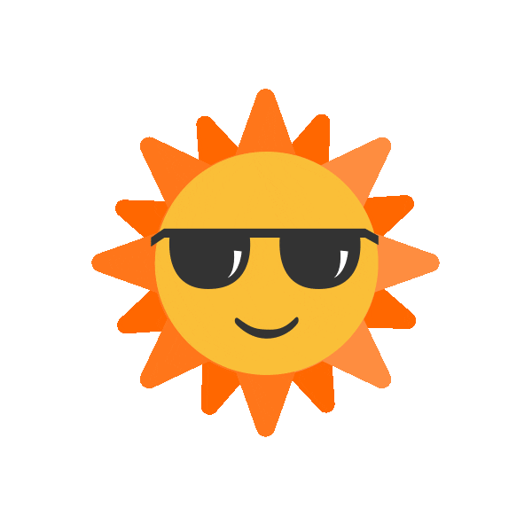 Summer Sun Sticker by HolidayPirates for iOS & Android | GIPHY