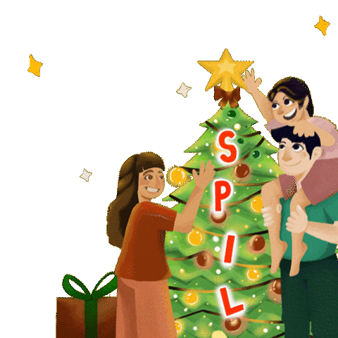 Christmas Greeting Sticker by SPIL