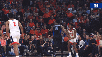 college basketball block GIF by Duke Men's Basketball
