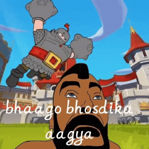 Hog Rider Megaknight GIF