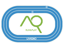 Run Aq Sticker by Aquagranda