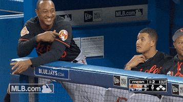 baltimore orioles laughs GIF by MLB