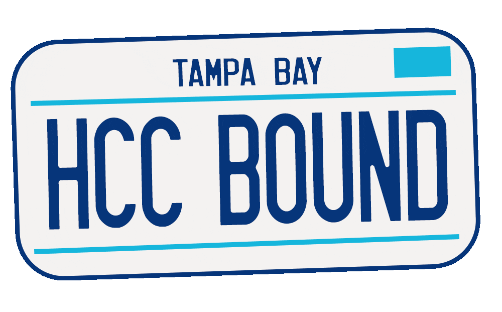 Tampa Bay Rays Sticker by Hillsborough Community College for iOS